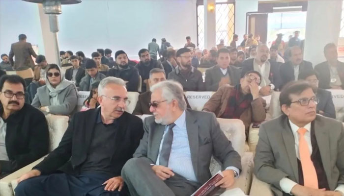 Participants attending The Swat Trade Show 2024, organised by the Trade Development Authority of Pakistan (TDAP). — Facebook@tdapofficial/File