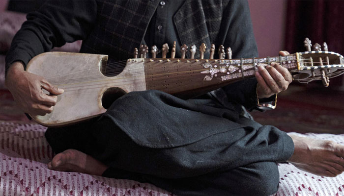 A representational image of a person playing Rabab. — AFP/File