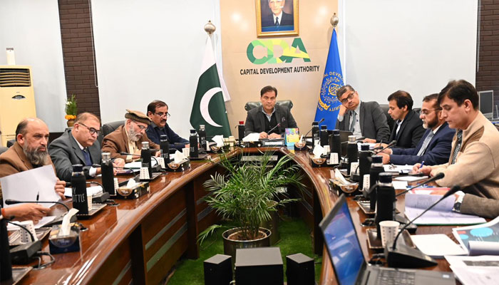 An image from the 71st Meeting of the CDA-DWP on January 1, 2025.— Facebook@cda.isb.pk