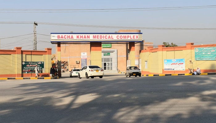 Bacha Khan Medical Complex Medical Teaching Institution (BKMC-MTI) Swabi building seen in this image.— BKMC website/File