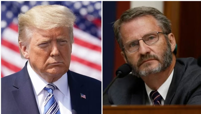 A collage showing US President-elect Donald Trump (left) and US Congressman Tim Burchett. — Reuters/AFP/File