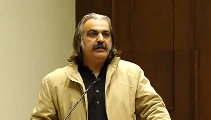 Khyber Pakhtunkhwa Chief Minister Ali Amin Khan Gandapur.— Facebook@AliAminKhanGandapurPti/File