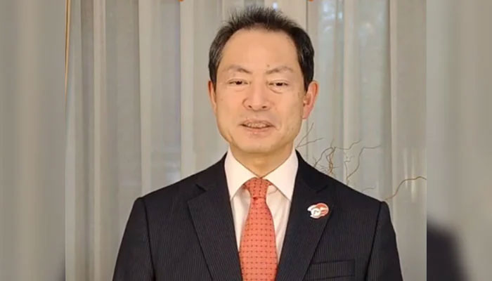 Upcoming Japanese envoy, Akamatsu Shuichi, the former consul-general of Japan in Shanghai, China seen this image. — Screengrab via Youtube@19thAsianGamesHangzhou2022/File