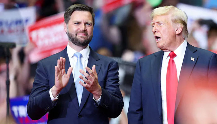 US president-elect Donald Trump (right) and JD Vance. — Reuters/File