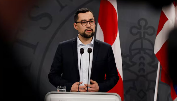 Greenlandic Prime Minister Mute B Egede attends a press conference in the Mirror Hall at the Prime Ministers Office, at Christiansborg in Copenhagen, Denmark, January 10, 2025.— Reuters