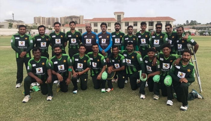 Pakistan disabled cricket team. — PCB/File