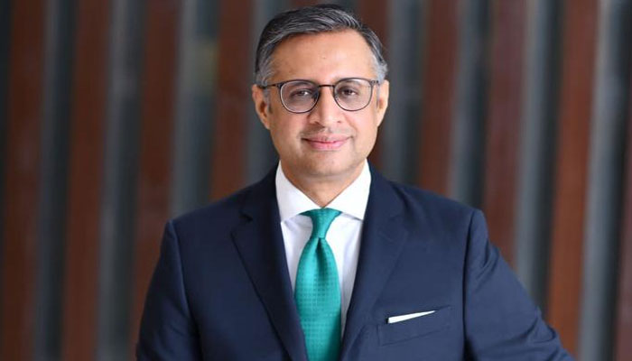 Newly-appointed Mobilink Bank CEO Haaris Mahmood Chaudhary. — X/ @ChaudharyHaaris
