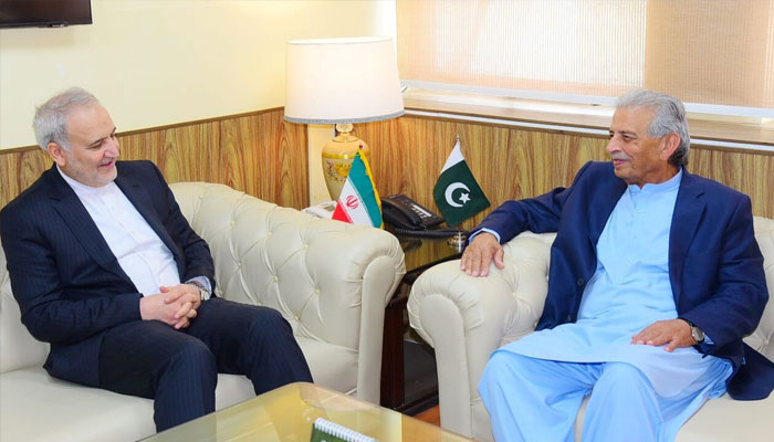 Federal Minister for National Food Security and Research Rana Tanveer Hussain meets Iranian Ambassador to Pakistan on Thursday, January 16, 2025. —IRNA