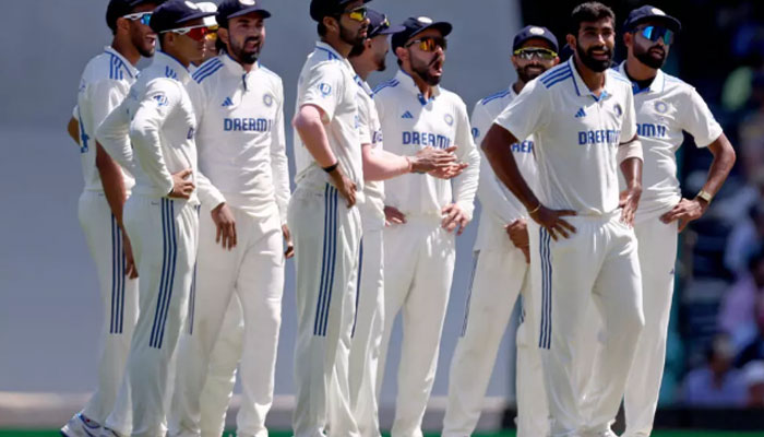 Indian players during the final Test against Australia at the Sydney Cricket Ground.  — AFP/File