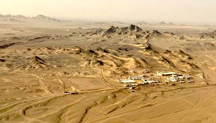 An undated image of Reko Diq camp. — Barrick Gold Corporation/File