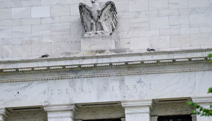 The exterior of the Marriner S Eccles Federal Reserve Board Building is seen in Washington, DC, US, June 14, 2022. —Reuters