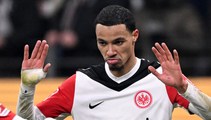 Frankfurt forward Hugo Ekitike. —AFP/File