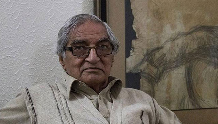 Famed columnist, poet Munnu Bhai.— Geo.tv/File