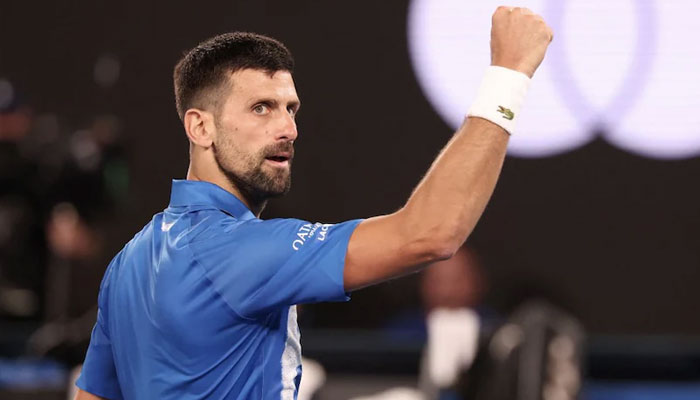 Serbias Novak Djokovic celebrates victory. —AFP/File