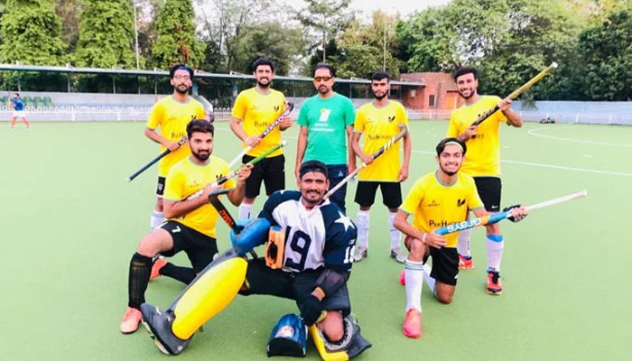 An image of players at the Dar Hockey Academy. — Asian Hockey website/File