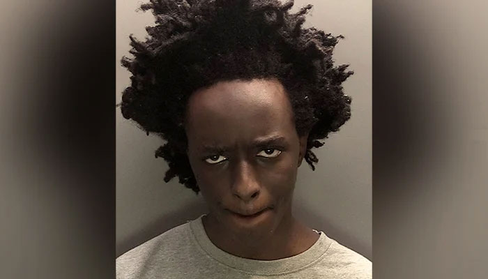 A handout image released by Merseyside Police and received in London on January 20, 2025, shows the custody photograph of Axel Rudakubana. — AFP