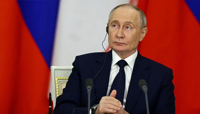 Russian President Vladimir Putin at the Kremlin on January 17, 2025. — AFP