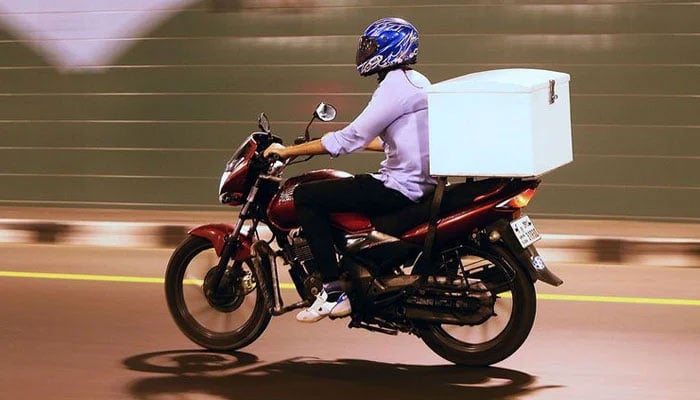 Representational image shows a delivery man on road.— Unsplash/File