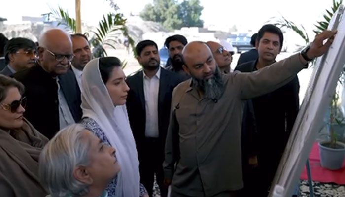 First Lady and MNA Aseefa Bhutto Zardari at the inauguration of the People’s School in Karachi on January 25, 2025.— Instagram@ppp.official