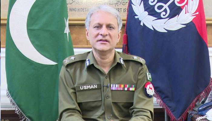 IGP Punjab Dr Usman Anwar.— APP/File