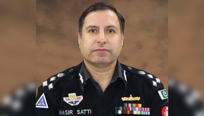 Deputy Inspector General of Police, Hazara Region, Nasir Mehmood Sati seen in this image. — APP/File