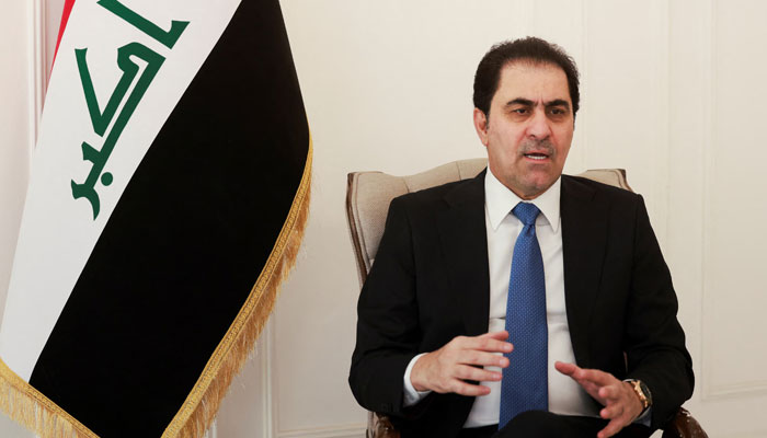 Mohsen al-Mandalawi, deputy speaker of Iraq’s parliament, speaks during an interview with Reuters in Baghdad, Iraq, January 18, 2025. — Reuters