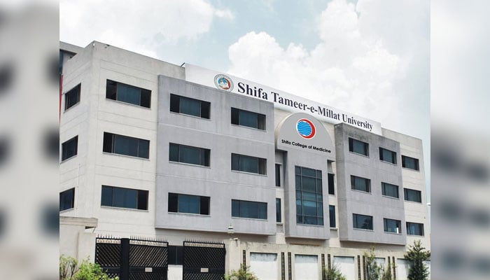 Shifa Tameer-e-Millat University building seen in this image. — stmu.edu.pk/File