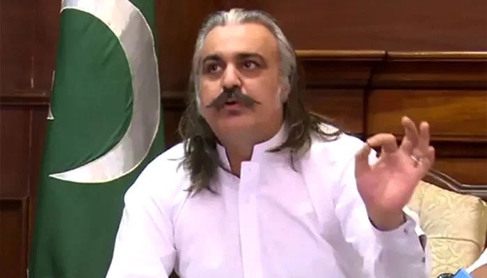 Khyber Pakhtunkhwa (KP) Chief Minister Ali Amin Gandapur.  — APP/File
