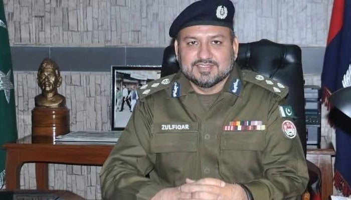 Khyber Pakhtunkhwa’s new Inspector General of Police (IGP) Zulfiqar Hameed. — Facebook@ZahidWazir143/File