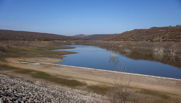 A view shows the Kamares dam, in Greece, January 29, 2025. — Reuters