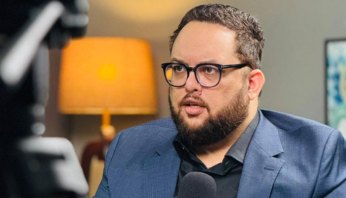 Editor and founder of The Khorasan Diary Iftikhar Firdous seen in this image. — Facebook@iftikhar.firdous/File