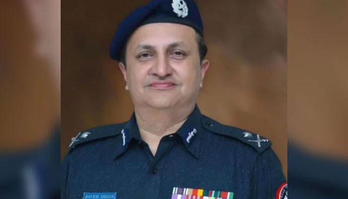 Javed Alam Odho seen in this image released on July 18, 2024. — Facebook@KarachiPolice-KPO