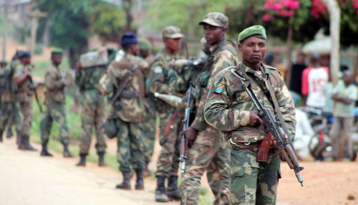 The soldiers of DR Congo. — AFP/File