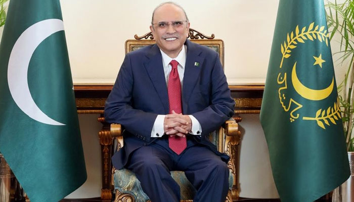 President Asif Ali Zardari seen in this image. — APP/File