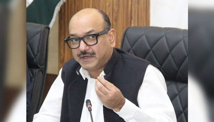 Planning and Development (P&D) Board Chairman Barrister Nabeel Ahmad Awan presides over a meeting on September 4, 2024. — Facebook@Planning & Development Board, Govt. of the Punjab