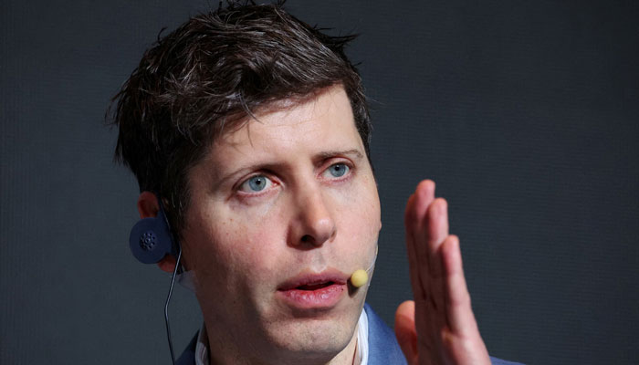 OpenAI CEO Sam Altman speaks during a press conference with Kakao CEO Chung Shina to announce partnerships on AI services, in Seoul, South Korea, February 4, 2025. — Reuters