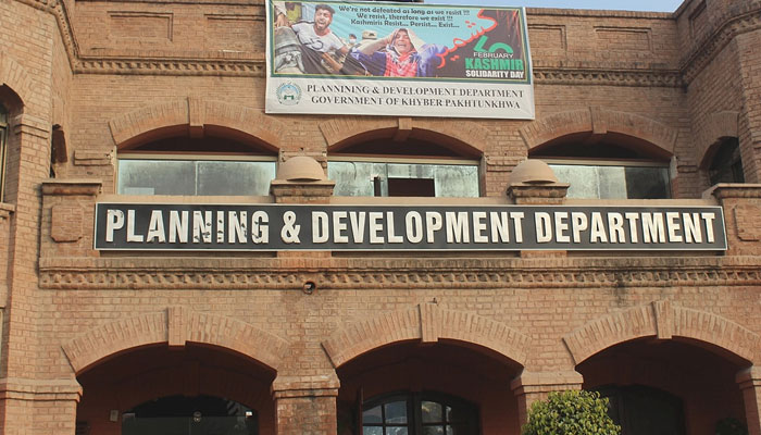 Khyber Pakhtunkhwa Planning and Development Department building seen in this image. — pndkp.gov.pk/File