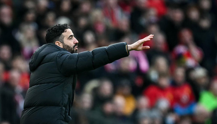 Manchester United manager Ruben Amorim. — AFP/File