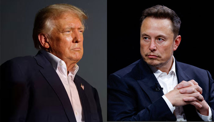 US President Donald Trump (left) and X owner Elon Musk.— Reuters/File