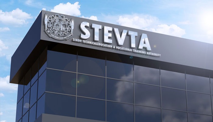 STEVTA logo can be seen on this building. — Facebook@Stevta/File