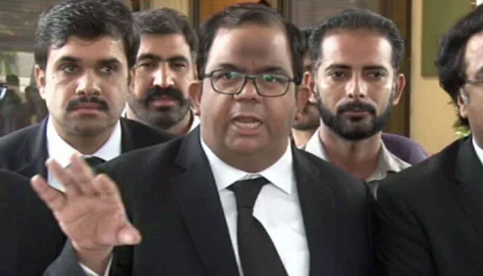 Advocate Faisal Chaudhry, a member of the founding chairman of Pakistan Tehreek-e-Insaf’s (PTI) legal team. — Facebook@ChaudhryFaisal.1223/File