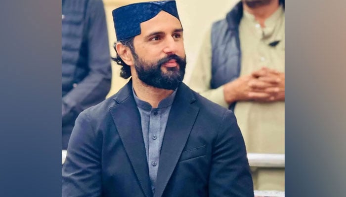 Sindh’s Agriculture Minister Sardar Muhammad Bux Khan Mahar seen in this image, released on February 15, 2024. — Facebook/Sardar Muhammad Bux Khan Mahar