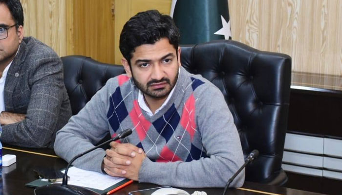 Deputy Commissioner Rawalpindi Hassan Waqar Cheema speaks in a meeting on February 8, 2025. — Facebook@dcorawalpindi