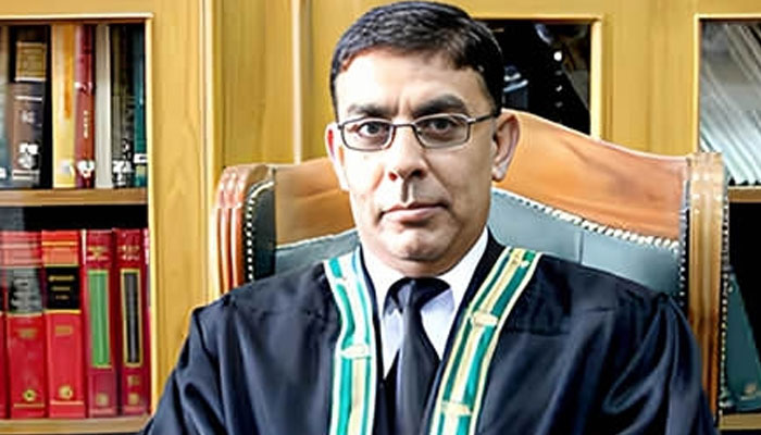 Recently-appointed Chief Justice of BHC Justice Ijaz Khan Swati.— BHC website/File