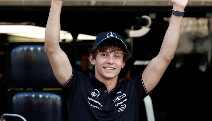 Mercedes’ Andrea Kimi Antonelli.— Reuters/File