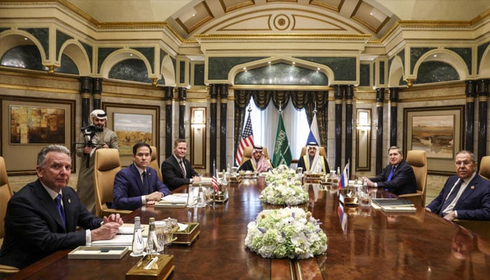 High-level officials from US and Russia met first time after the Kremlin invaded Ukraine . —AFP/File