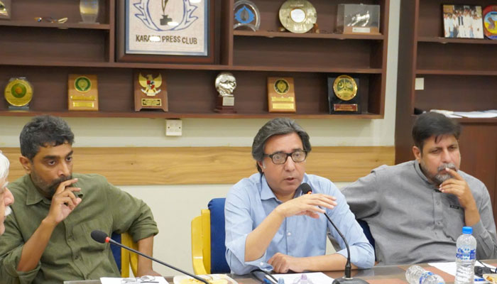 KPC President Fazil Jamili (centre) chairs a consultative meeting at the KPC on February 19, 2025. — Facebook@fazil.jamili