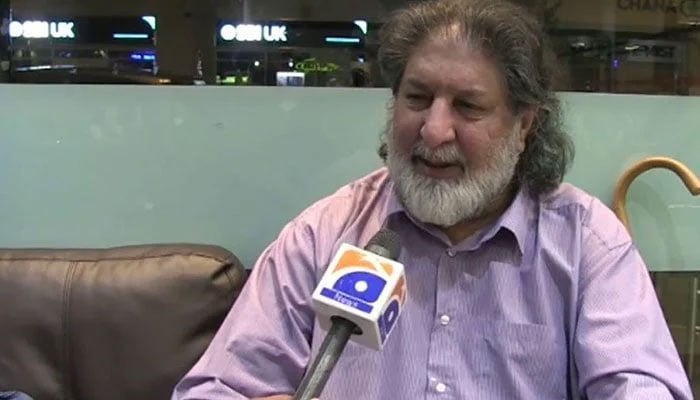 Former test cricketer Sarfaraz Nawaz. — Geo.tv/File
