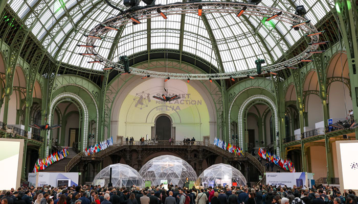 Participants can be seen at the recent Artificial Intelligence (AI) Action Summit held in Paris. — Ai Summit Action website/File