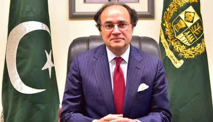 Finance Minister Muhammad Aurangzeb pictured in Islamabad on March 11, 2024. — Ministry of Finance